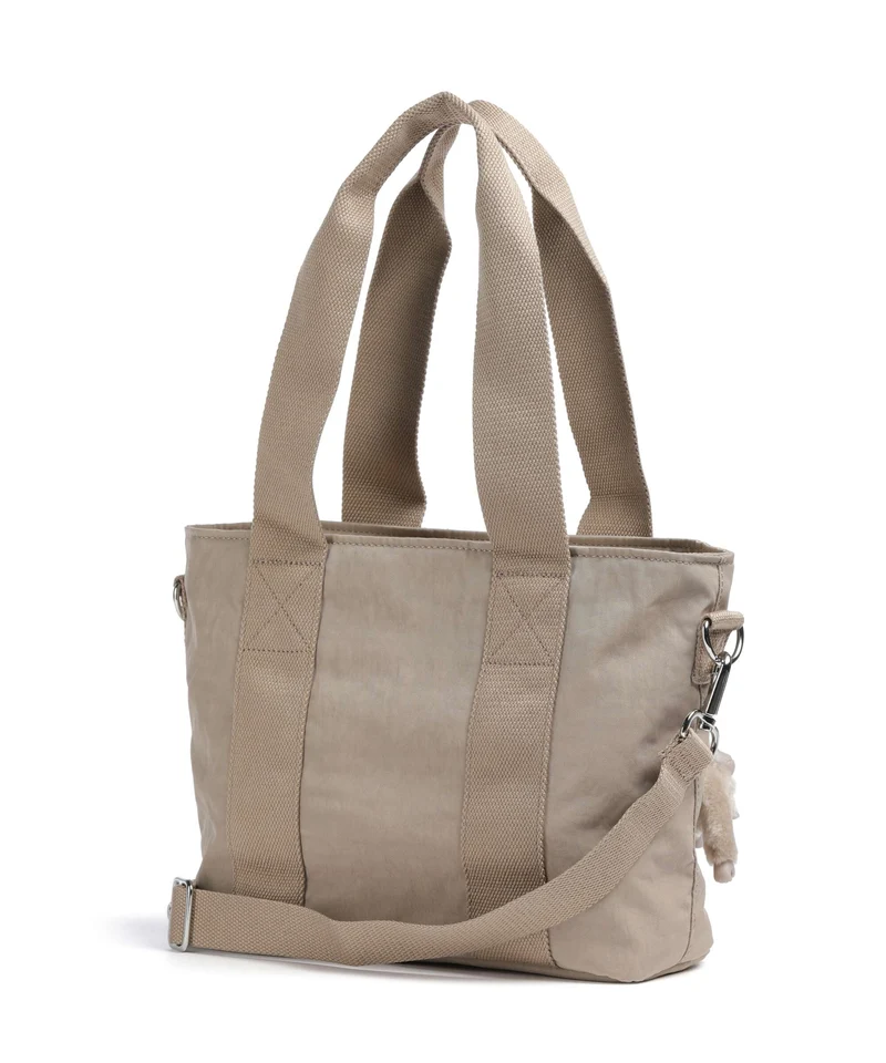 Kipling Basic Minta M Up Schultertasche tan beige