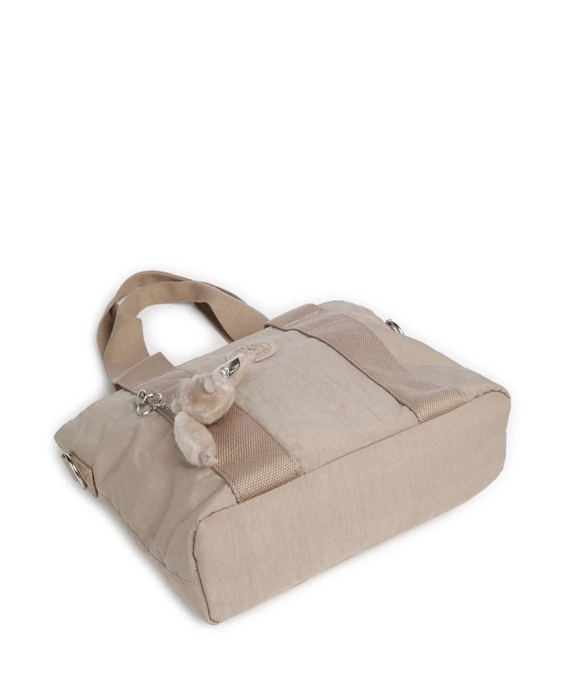 Kipling Basic Minta M Up Schultertasche tan beige