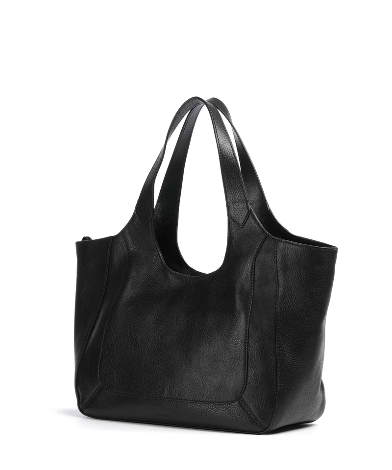 The Bridge Luce Soft Shopper nero