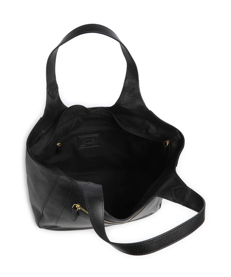 The Bridge Luce Soft Shopper nero