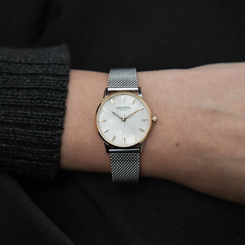 Parte Di Me Orologio rund Damenuhr gold- und silberfarben PDM09051