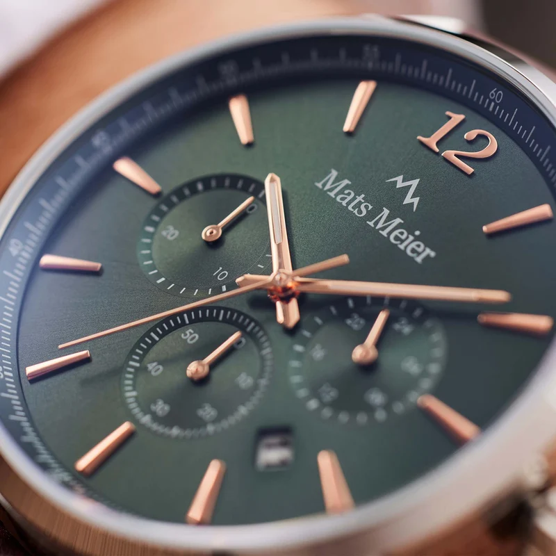 Mats Meier Grand Cornier herren Uhr Braun MM00121