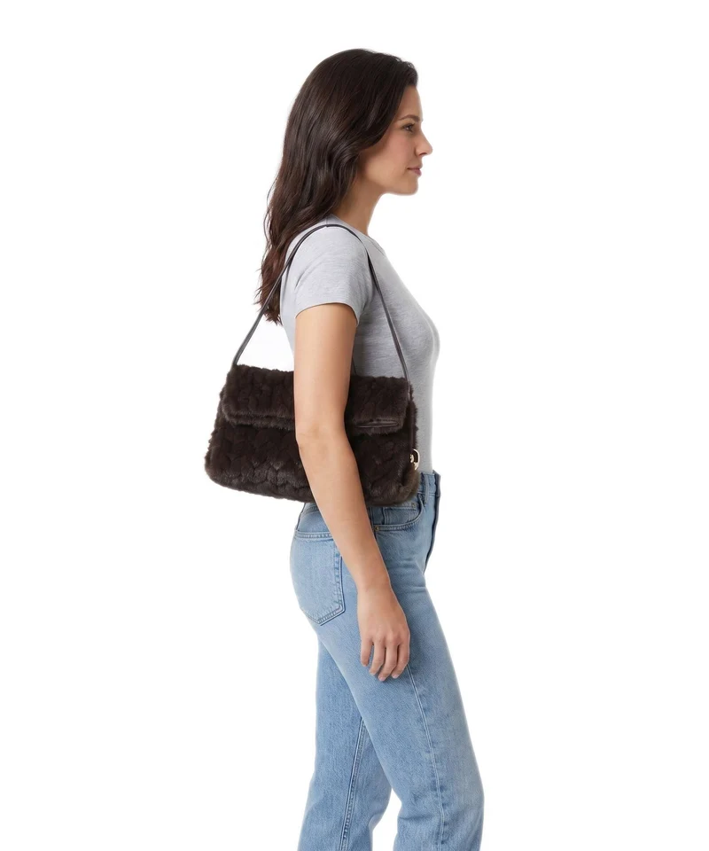 Liu Jo Riccy M Schultertasche deep brown