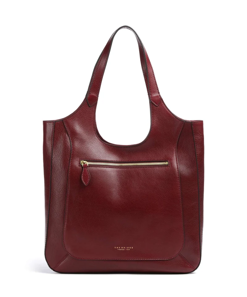 The Bridge Luce Soft Beuteltasche barolo