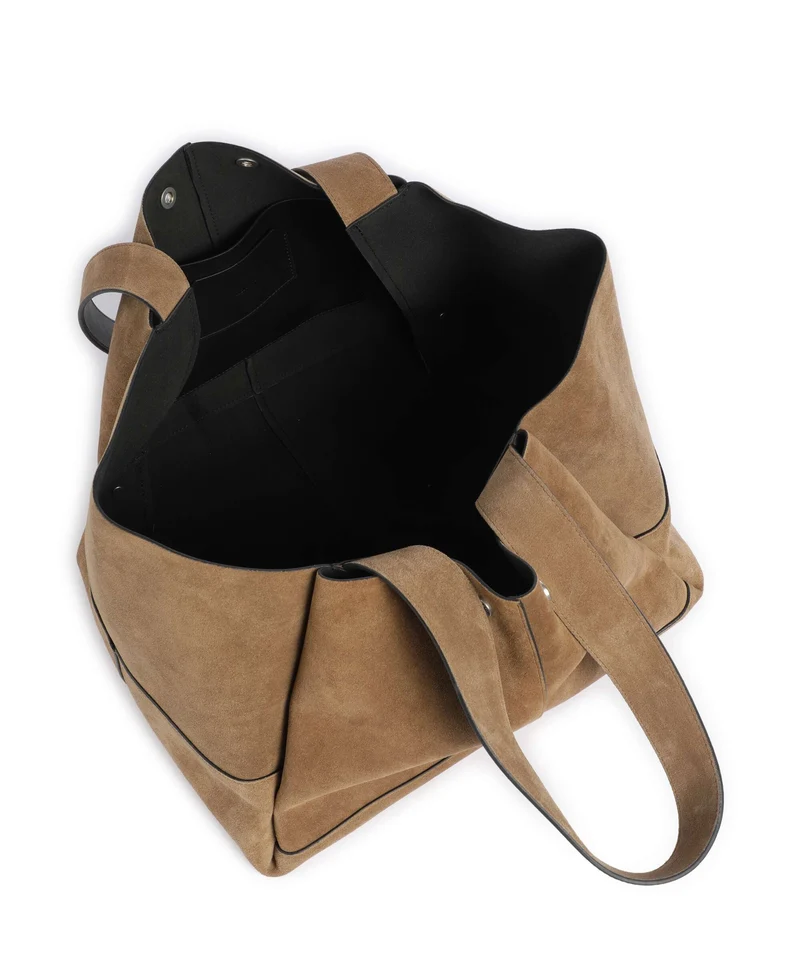 AllSaints Rosalie Shopper warm olive brown