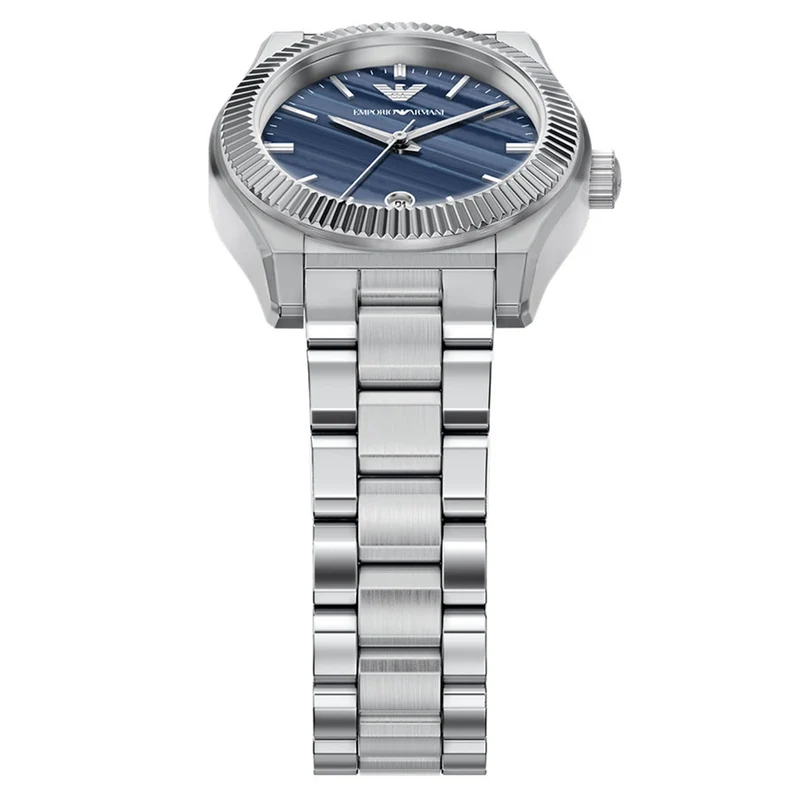 Emporio Armani Round Blue Dial Watch AR11760