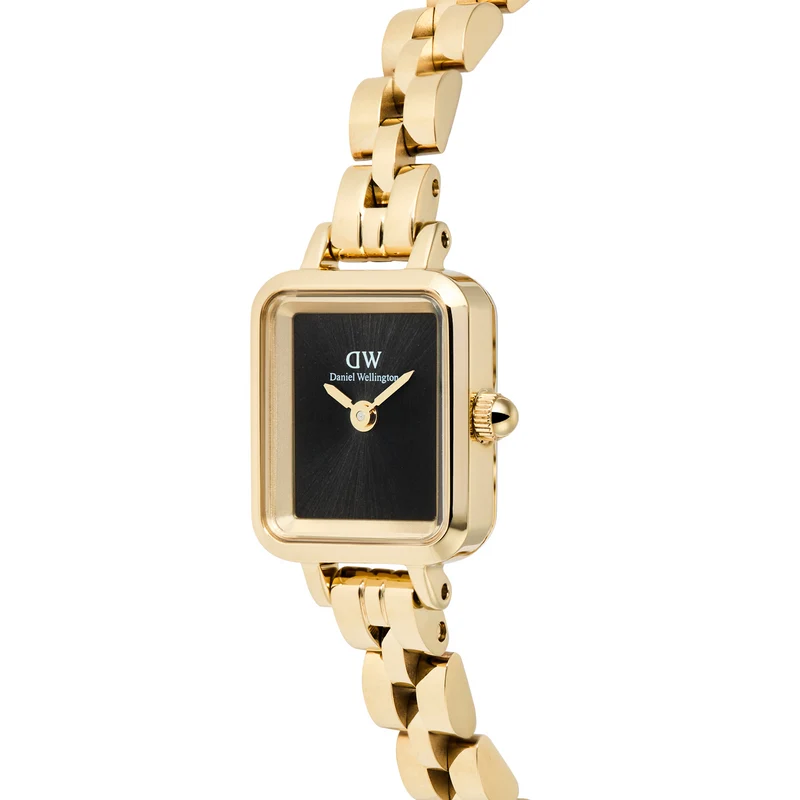 Daniel Wellington Petite & Quadro Mini Arch Black Women's Watch DW00100851