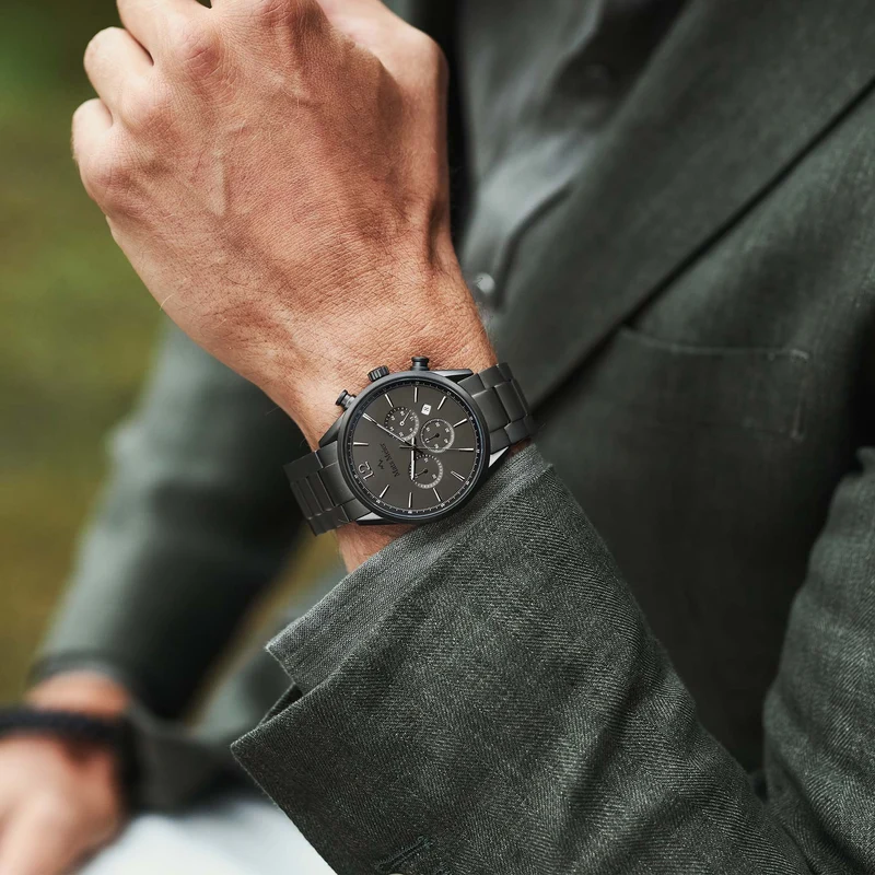 Mats Meier Grand Cornier herren Uhr Grau MM00127