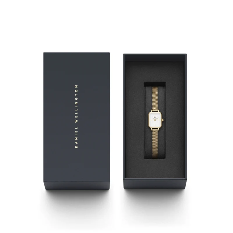 Daniel Wellington Quadro Mini damen Uhr Gold DW00100725