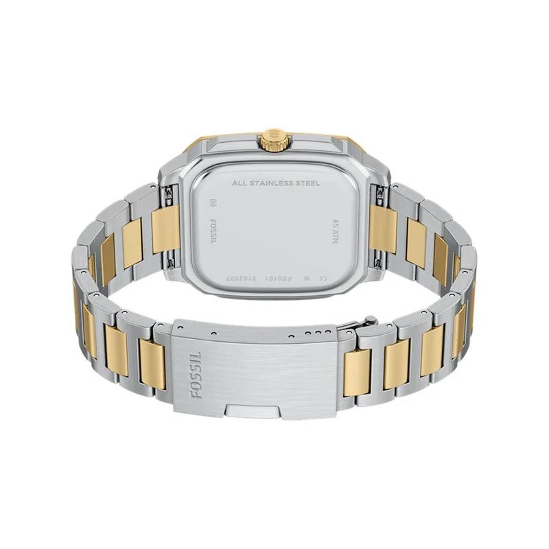 Fossil Crosby Rectangular Blue Dial Watch FS6161