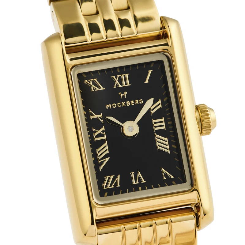 Mockberg Timeless Petite Gold Noir Women's Watch MB1775