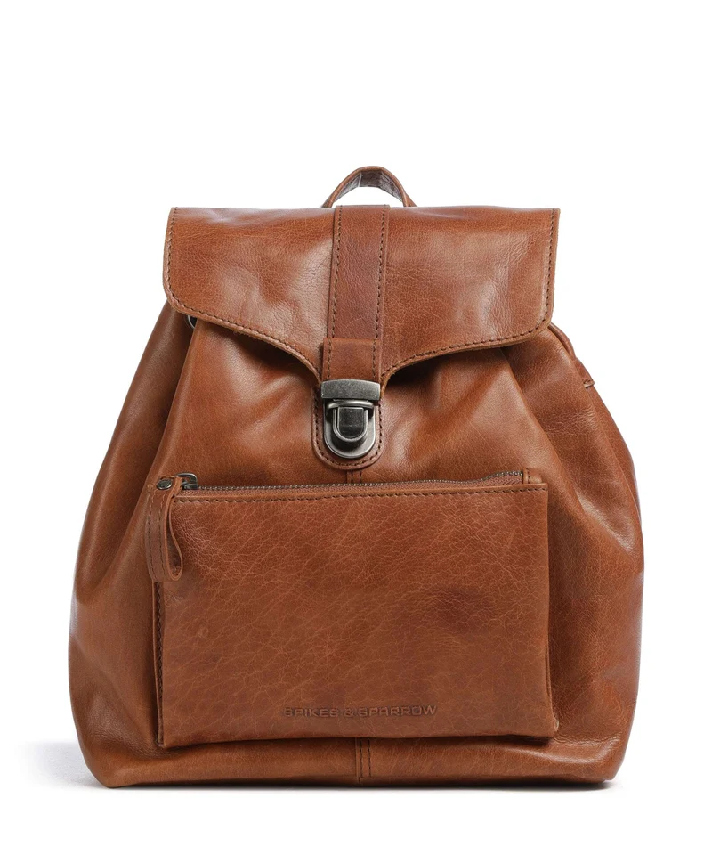 Spikes & Sparrow Bronco Tamara Rucksack brandy