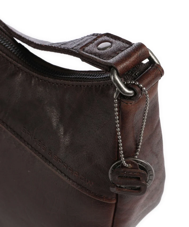 Spikes & Sparrow Bronco Filippa Umhängetasche dark brown