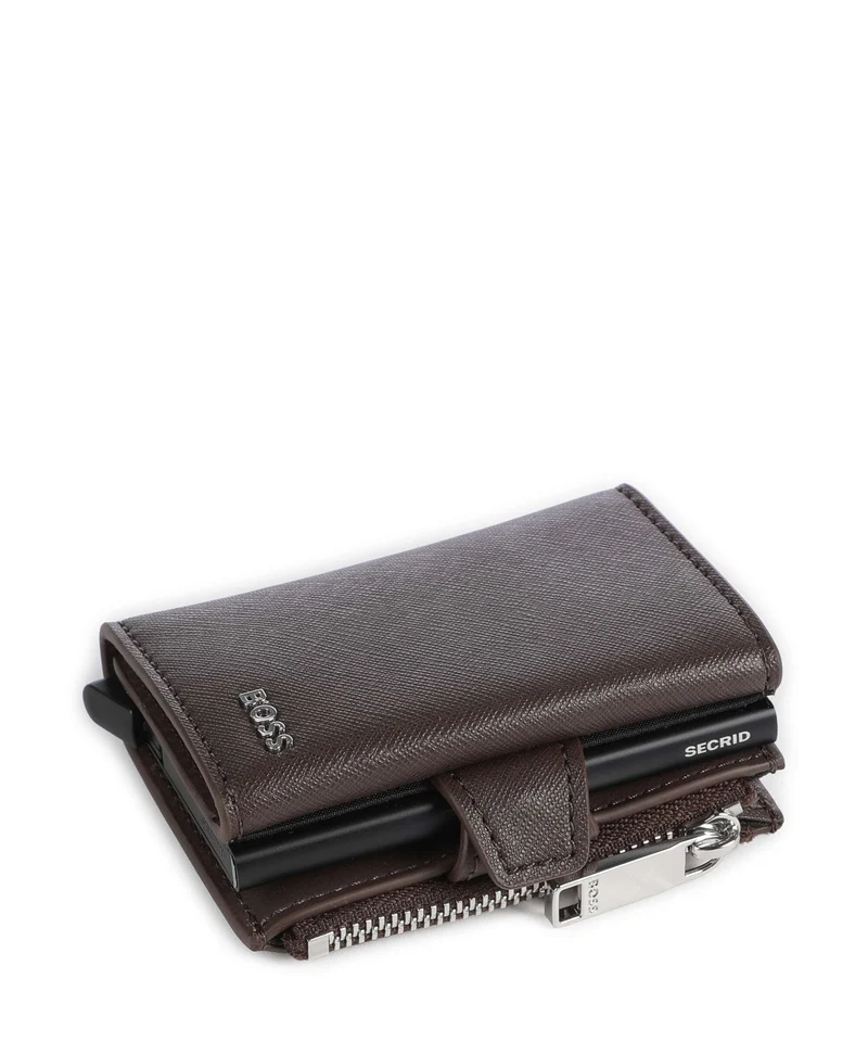 BOSS Northon Kreditkartenetui dark brown
