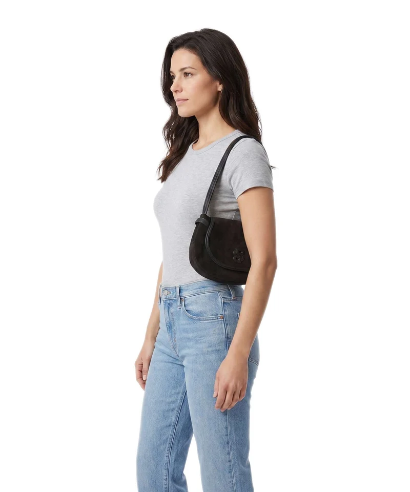 BOSS Anett Schultertasche dark brown