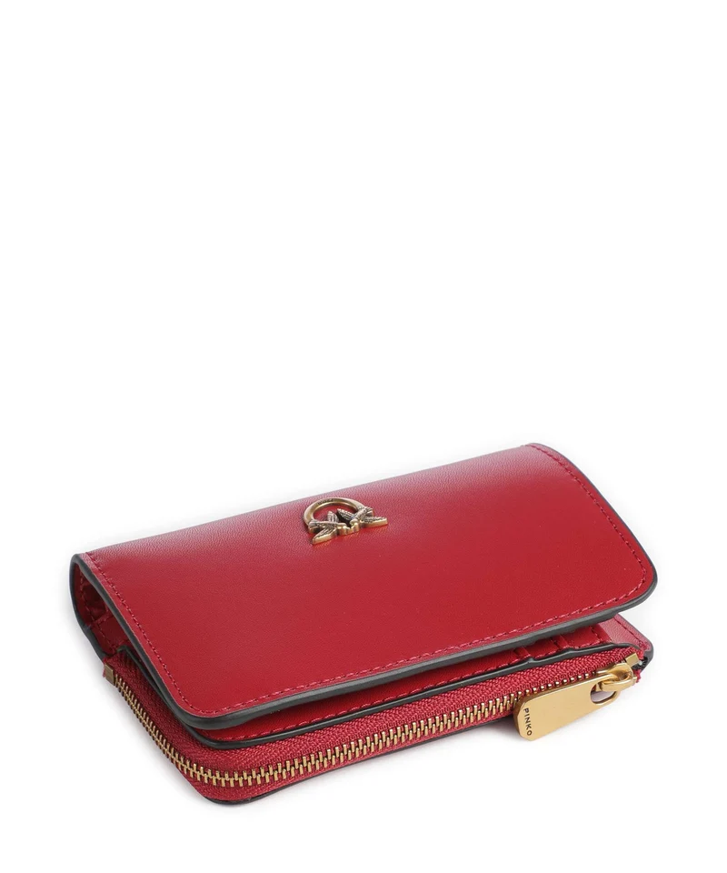 Pinko Geldbörse rosso rio/antique gold
