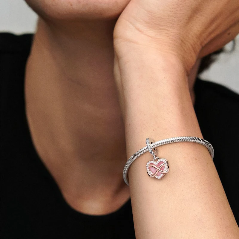 Pandora Moments damen Charm 585 Rosévergoldung 788878C01