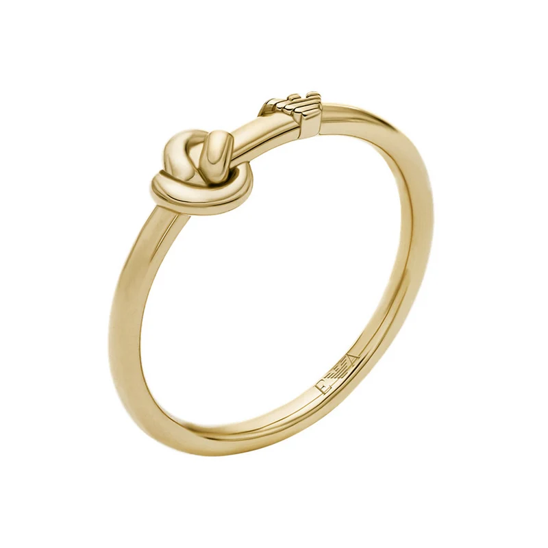 Emporio Armani Sentimental 925 Sterling Silver Women's Ring EG3638710-8