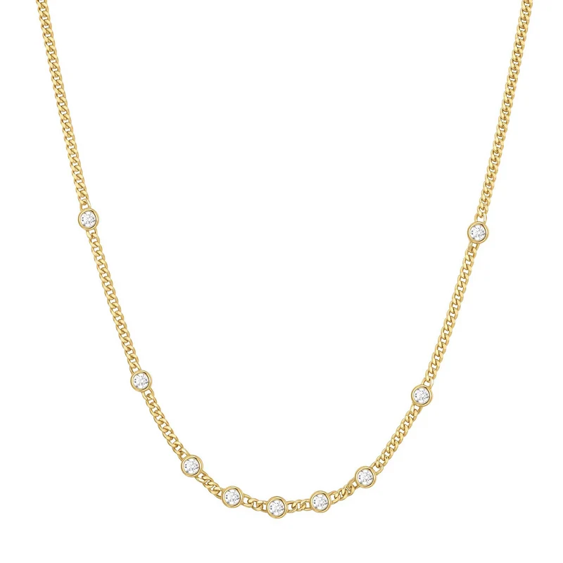 Ania Haie Melodic Poet Gold Multi Station Chain Necklace S AH-N066-05G