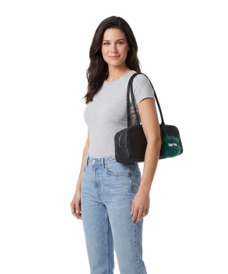 Karl Lagerfeld Ikon Schultertasche black