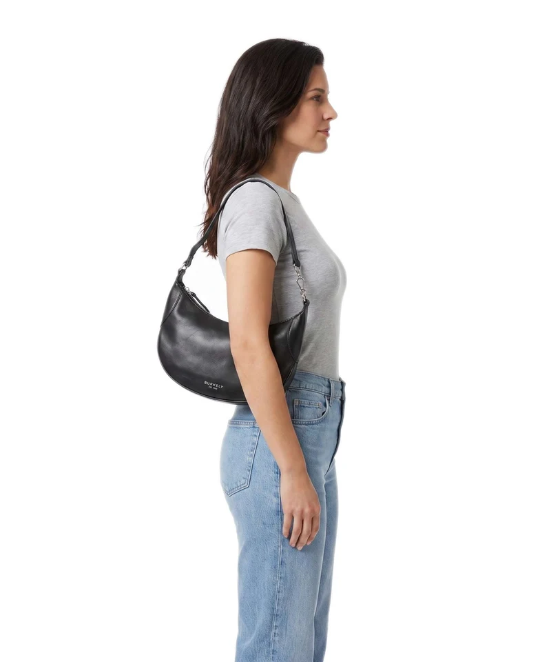 Burkely Ledger Schultertasche black