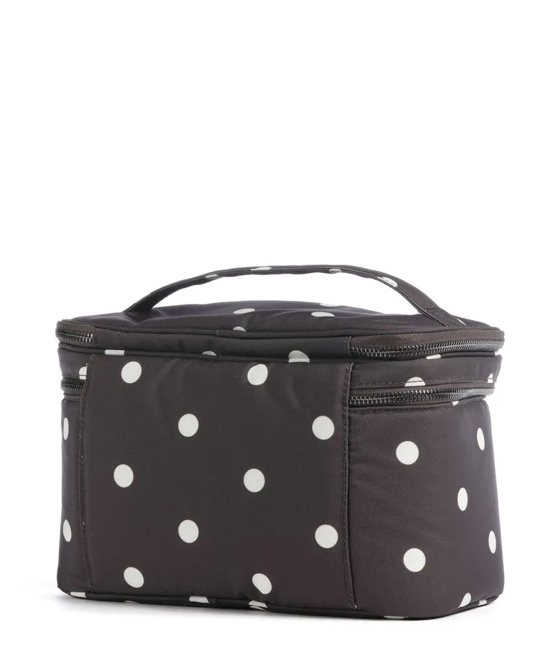 Markberg Treasure Kulturbeutel polka dot/brown