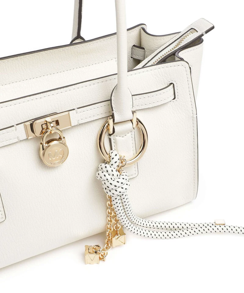 Michael Kors Hamilton Moderne Small Schultertasche eggshell