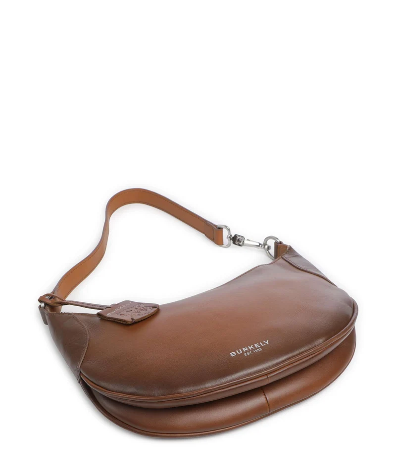Burkely Ledger Schultertasche cognac