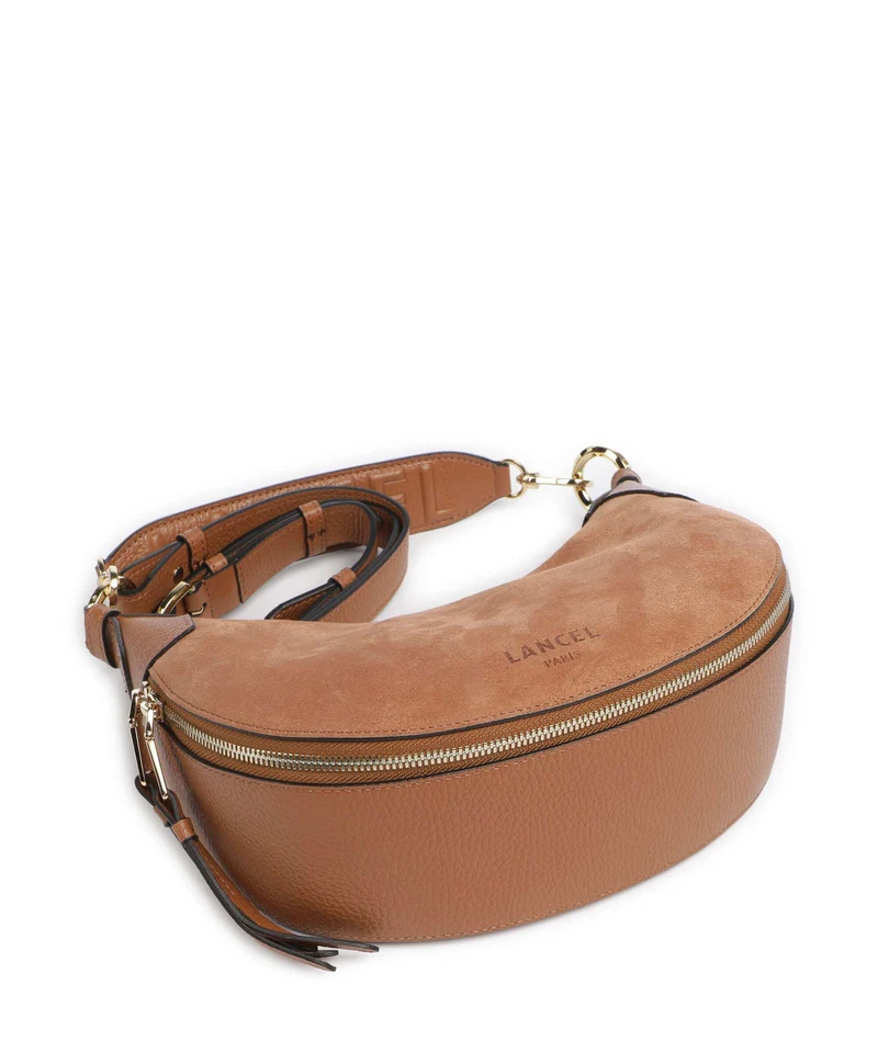 Lancel Origami S Beuteltasche camel
