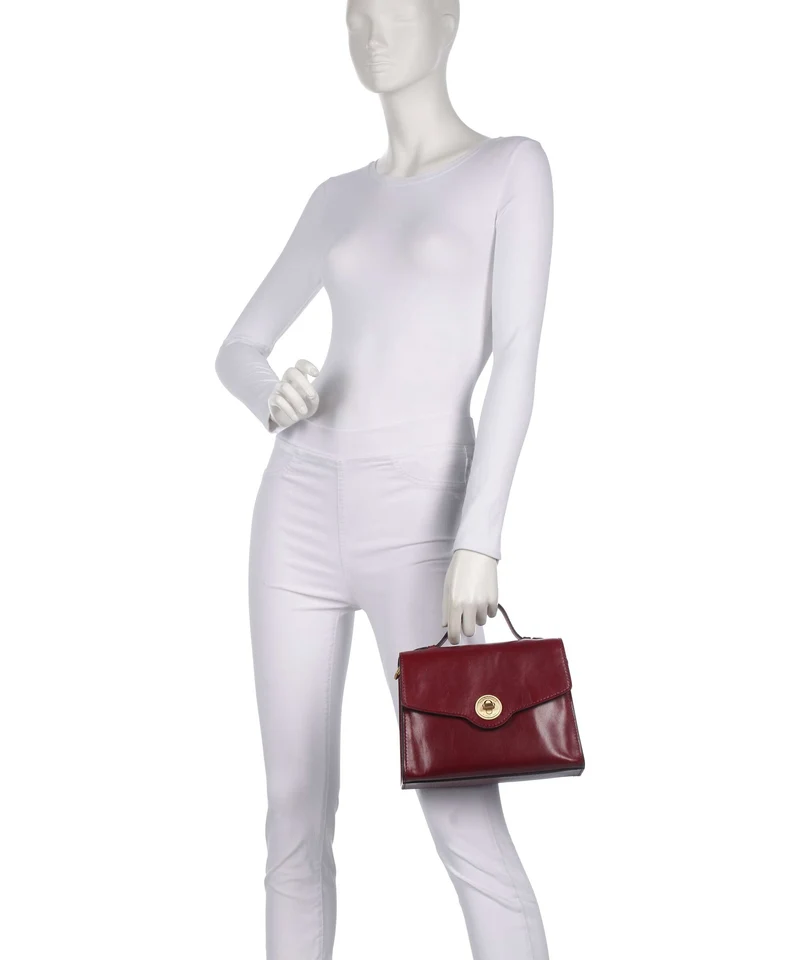 The Bridge Irene Handtasche barolo
