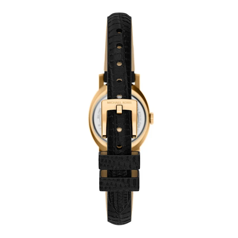 Michael Kors Maude Oval Black Dial Watch MK7585