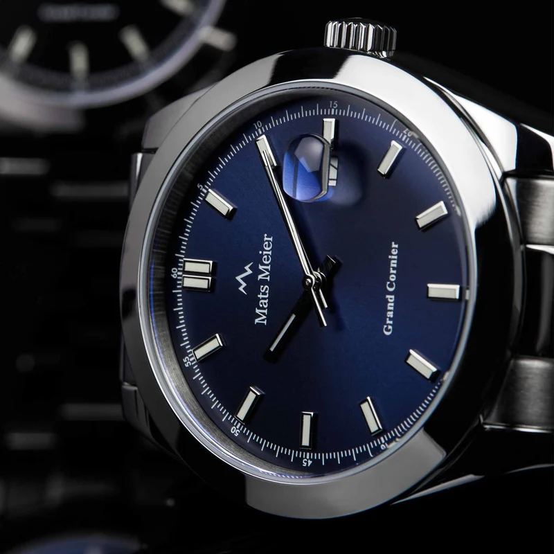 Mats Meier Grand Cornier herren Uhr Silber MM00518