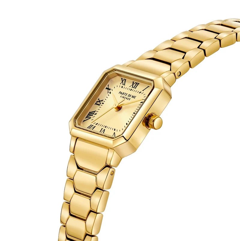 Parte di Me Orologio Square ladies watch gold coloured PDM09030