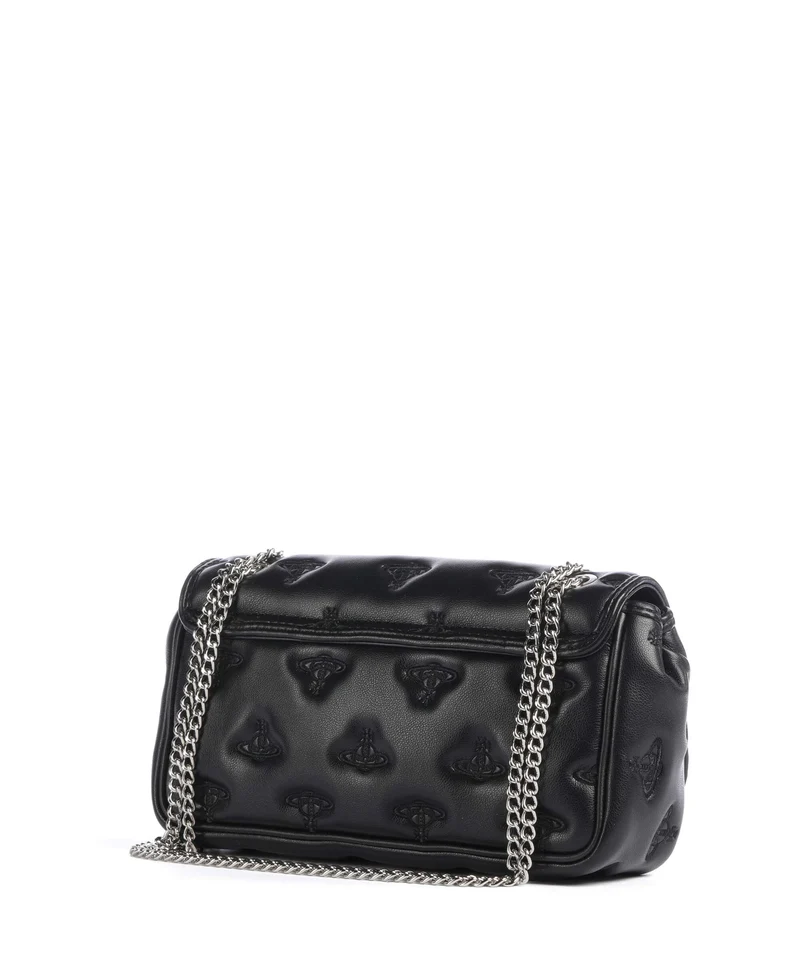 Vivienne Westwood Chain Multi Orb Soft Schultertasche black