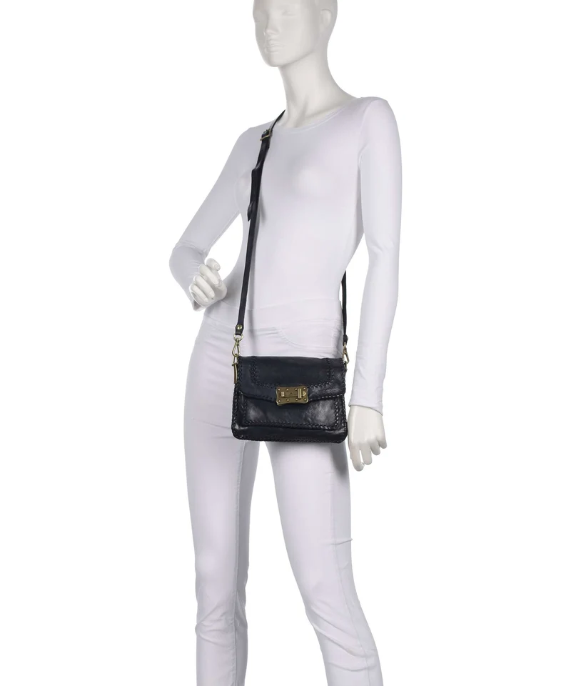 Campomaggi Schultertasche blue