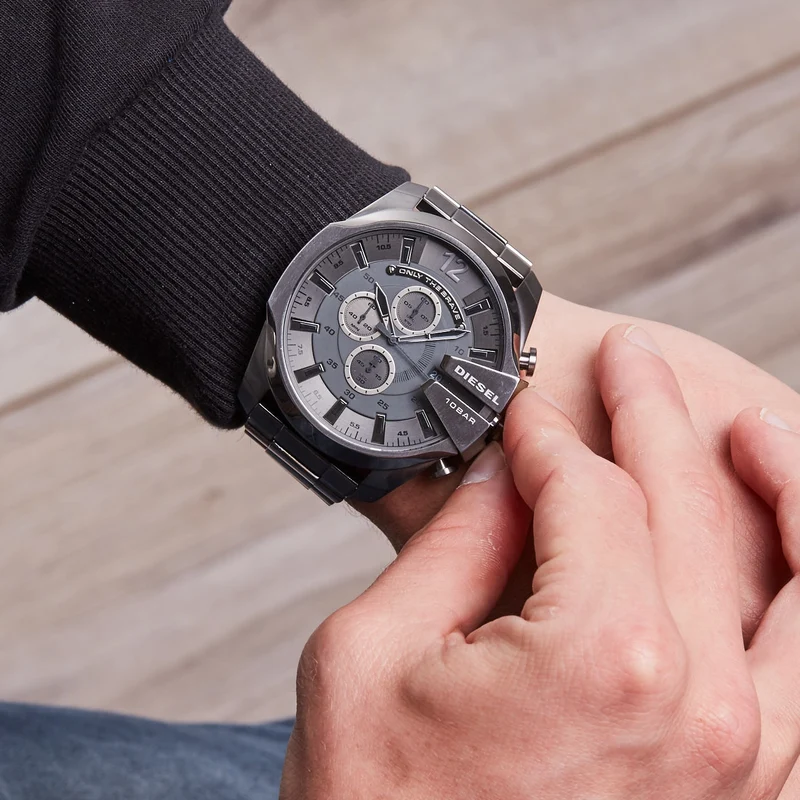 Diesel Mega Chief herren Uhr Grau DZ4282