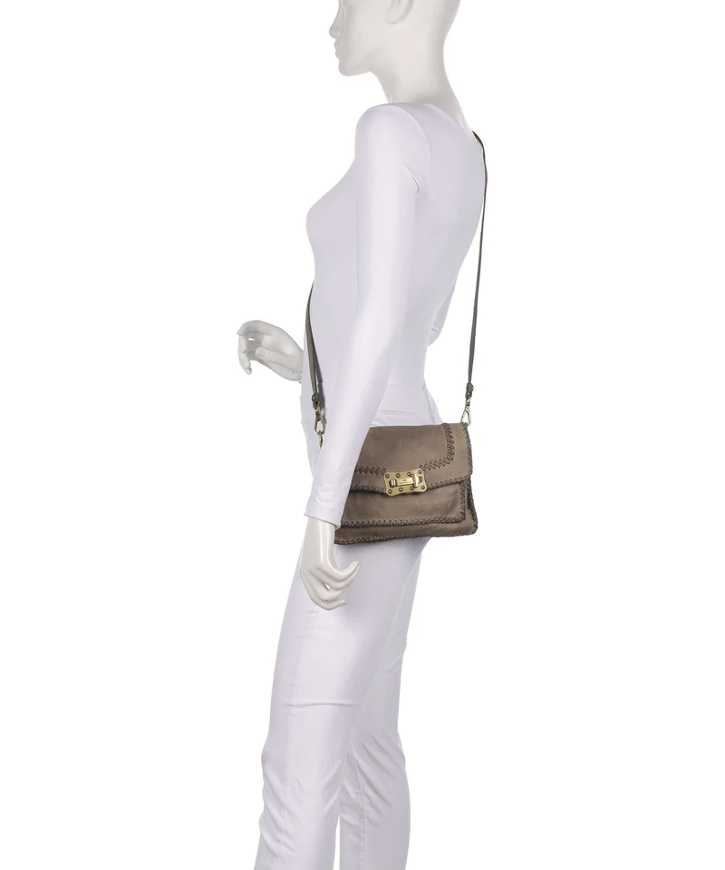 Campomaggi Schultertasche cement