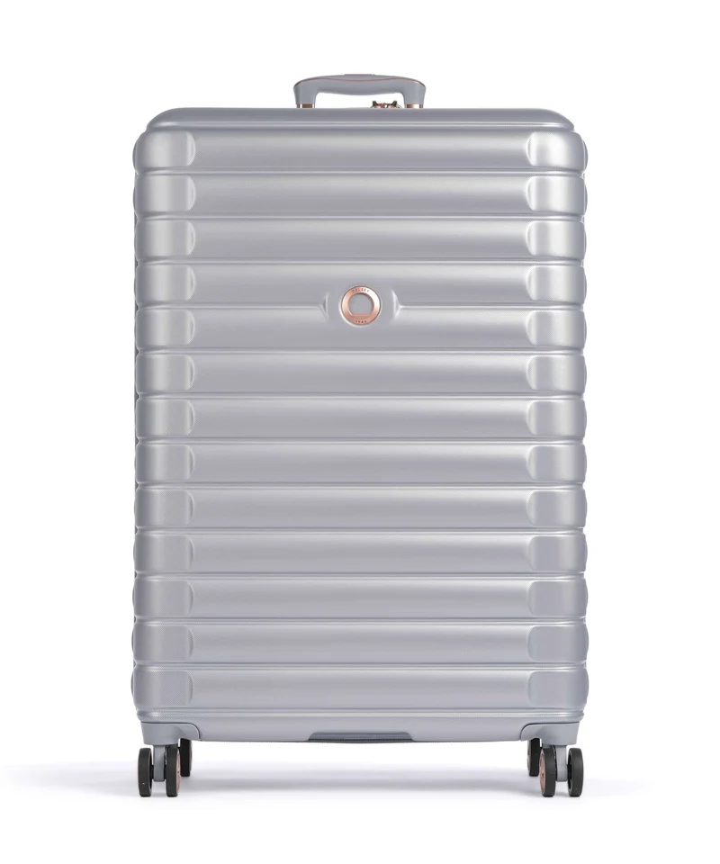 Delsey Paris Shadow 5.0 4-Rollen Trolley platinum