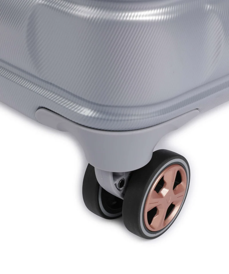 Delsey Paris Shadow 5.0 4-Rollen Trolley platinum