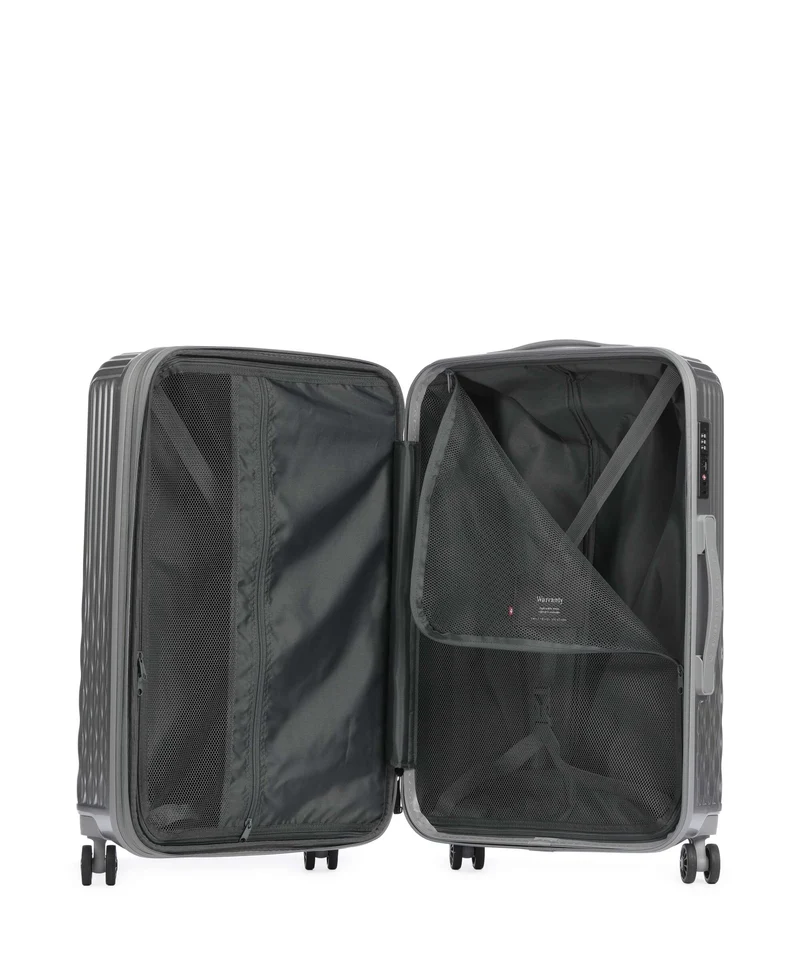 Pack Easy Flow 4-Rollen Trolley silver