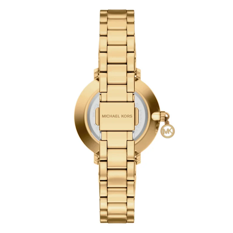 Michael Kors Pyper Round Gold Dial Watch MK7572