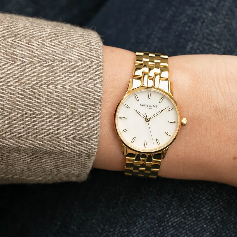 Parte Di Me Orologio rund Damenuhr goldfarben PDM09042