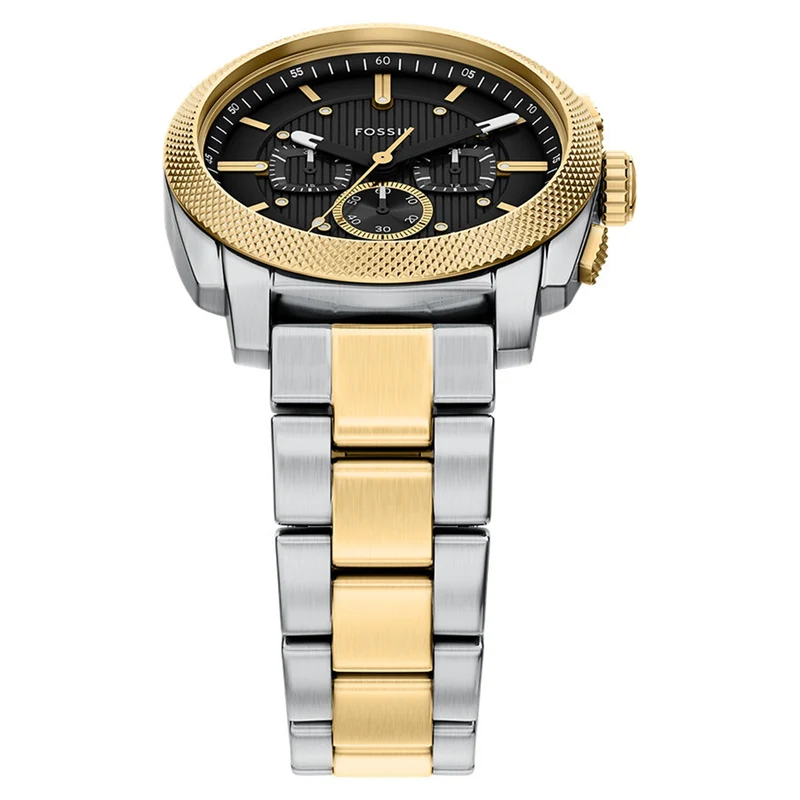 Fossil Machine Round Black Dial Watch FS6159
