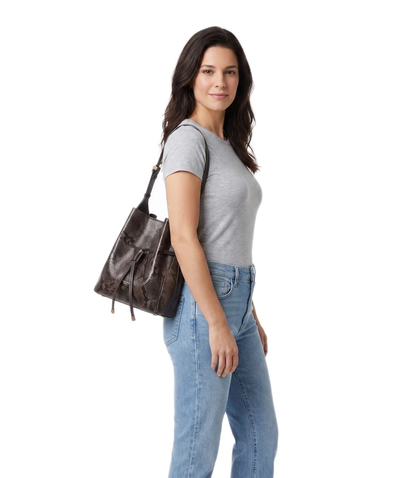 Gianni Chiarini Sienna Bucket Handtasche espresso