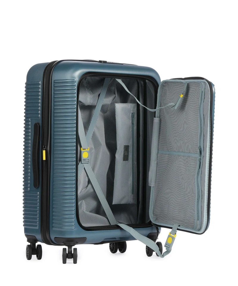 Delsey Paris Freestyle 4-Rollen Trolley blue