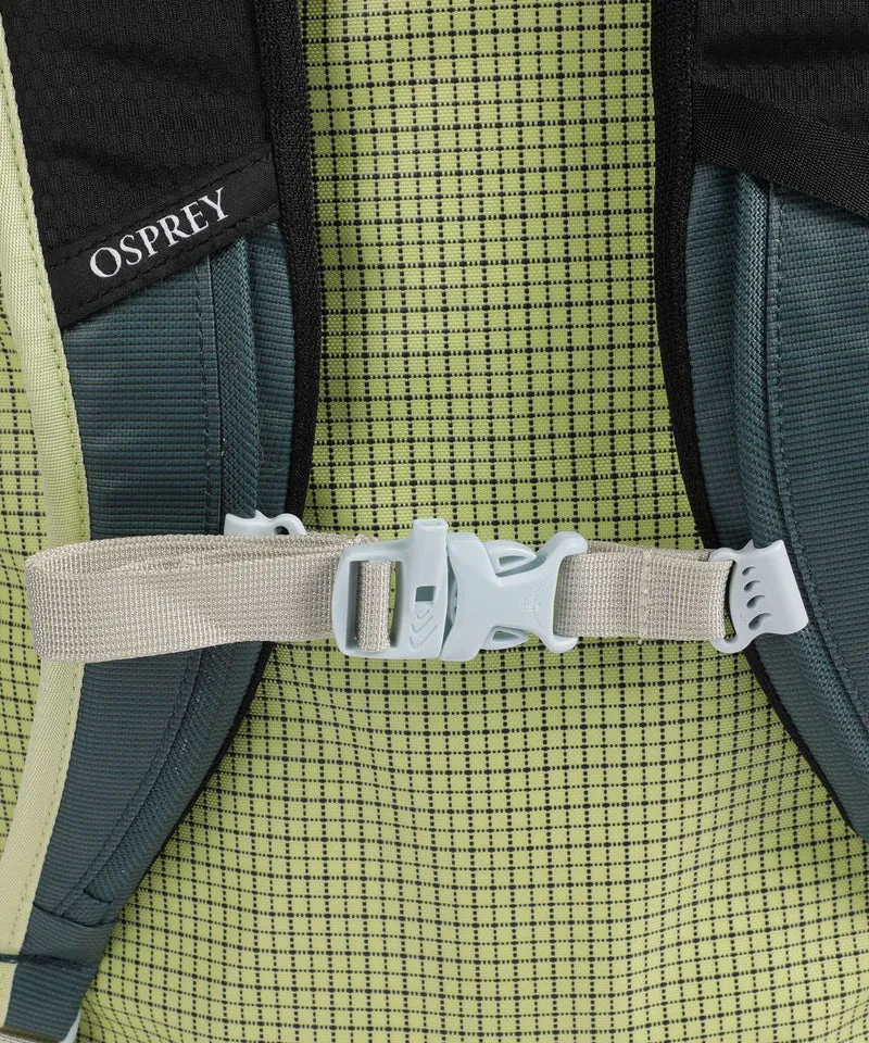 Osprey Transporter 65 Reiserucksack glow dew/torrent blue