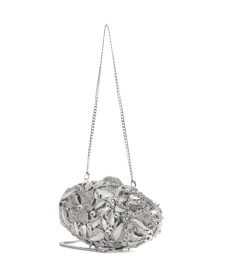 Dune London Extravagant Umhängetasche silver