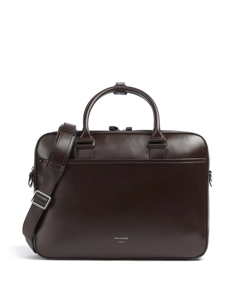 Tiger of Sweden Burin Aktentasche dark brown