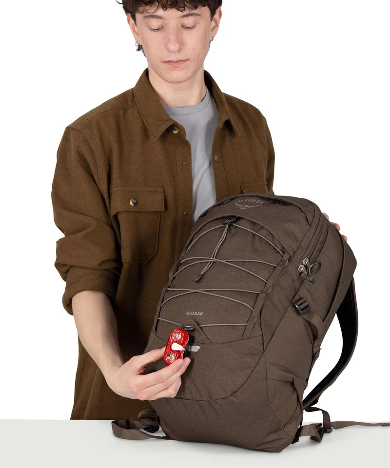 Osprey Quasar Rucksack truffle brown