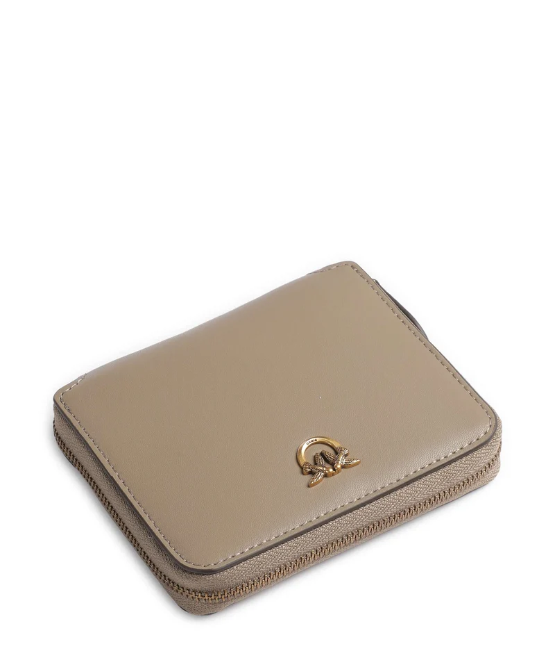 Pinko Taylor Geldbörse grigio talpa/antique gold